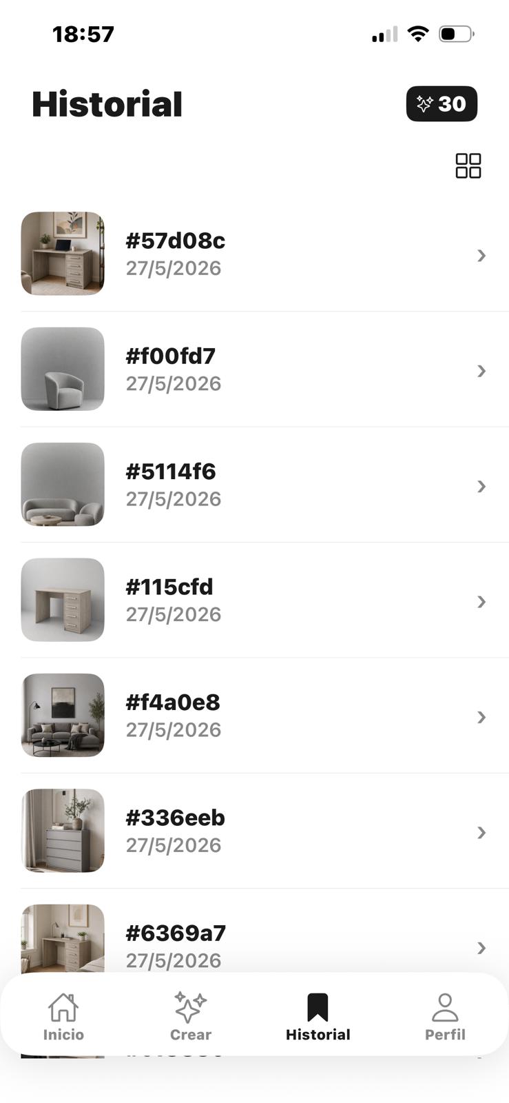 Historial
